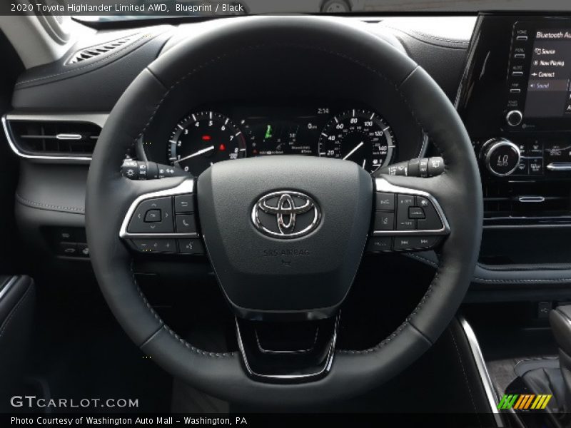 Blueprint / Black 2020 Toyota Highlander Limited AWD