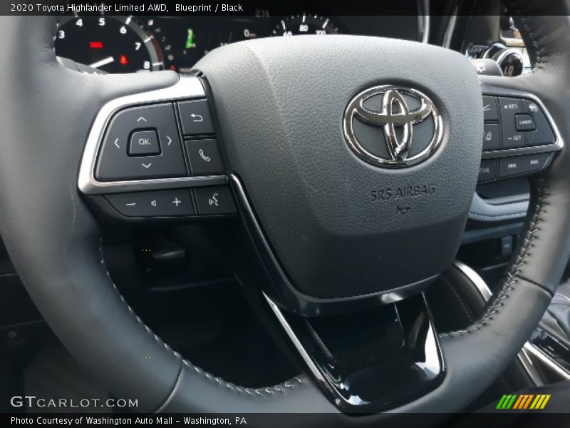Blueprint / Black 2020 Toyota Highlander Limited AWD