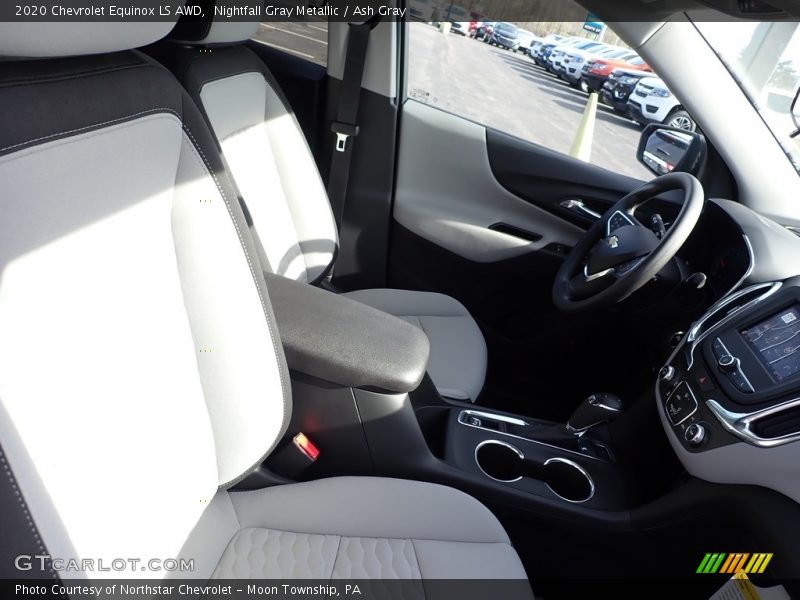 Nightfall Gray Metallic / Ash Gray 2020 Chevrolet Equinox LS AWD