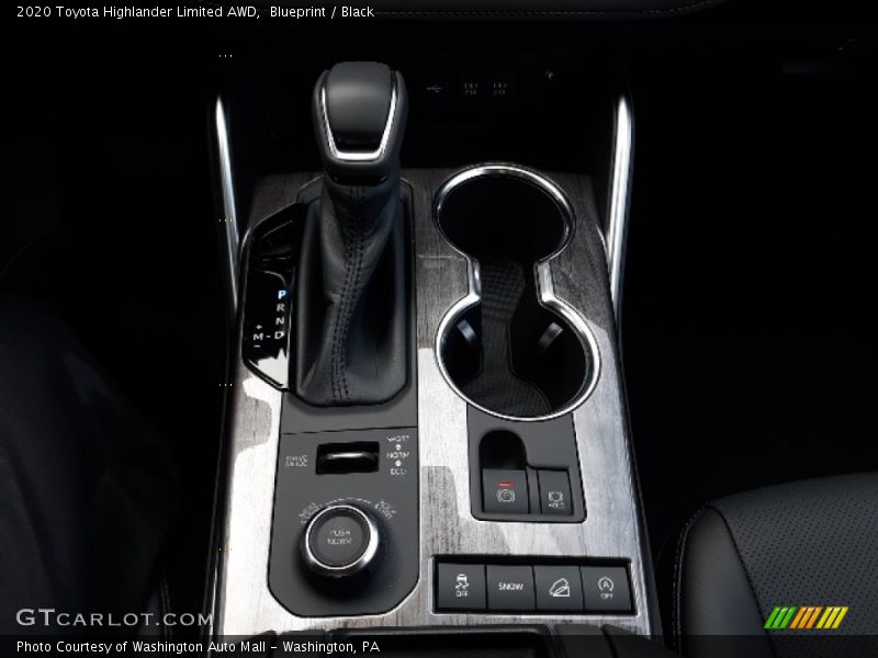 Blueprint / Black 2020 Toyota Highlander Limited AWD