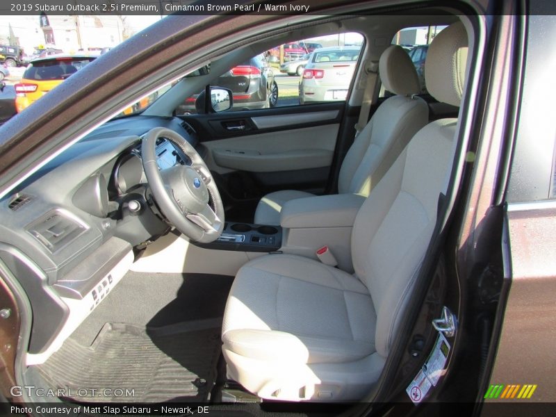 Cinnamon Brown Pearl / Warm Ivory 2019 Subaru Outback 2.5i Premium
