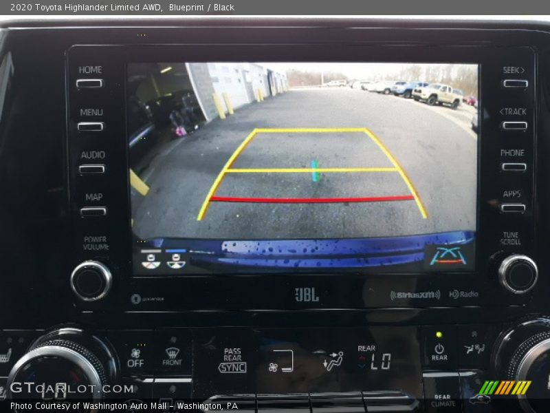Blueprint / Black 2020 Toyota Highlander Limited AWD