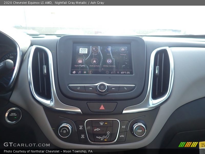 Nightfall Gray Metallic / Ash Gray 2020 Chevrolet Equinox LS AWD