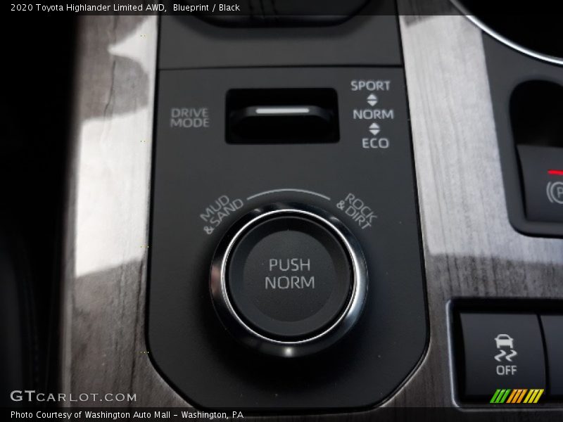 Blueprint / Black 2020 Toyota Highlander Limited AWD