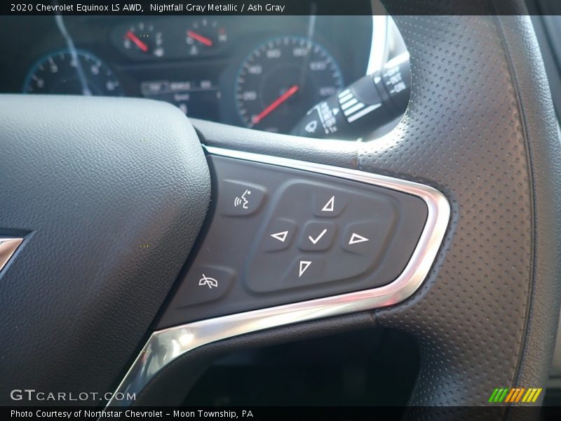 Nightfall Gray Metallic / Ash Gray 2020 Chevrolet Equinox LS AWD