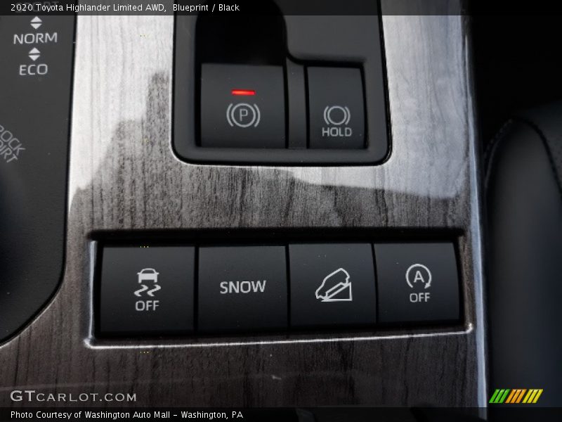 Blueprint / Black 2020 Toyota Highlander Limited AWD