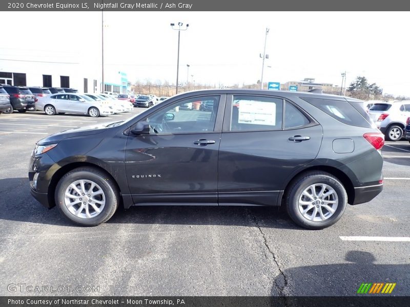 Nightfall Gray Metallic / Ash Gray 2020 Chevrolet Equinox LS