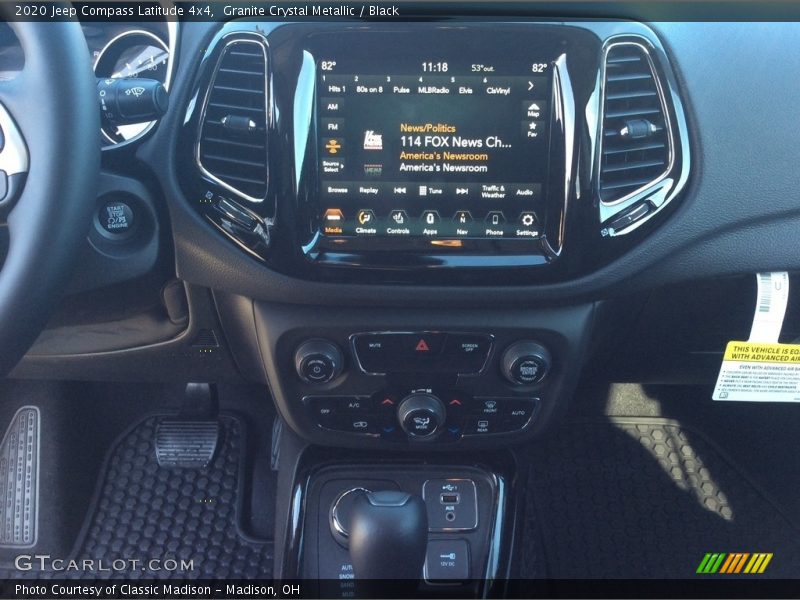 Granite Crystal Metallic / Black 2020 Jeep Compass Latitude 4x4