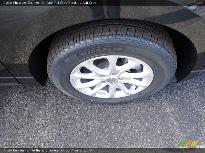 Nightfall Gray Metallic / Ash Gray 2020 Chevrolet Equinox LS