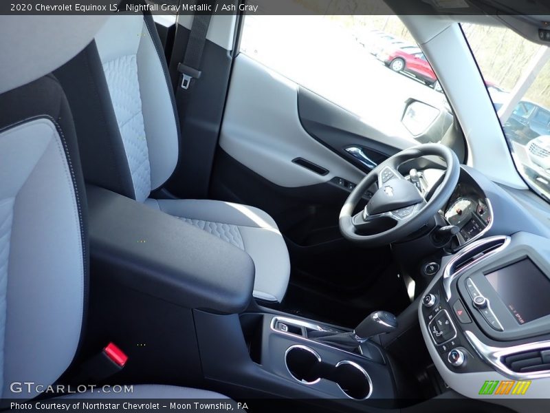 Nightfall Gray Metallic / Ash Gray 2020 Chevrolet Equinox LS