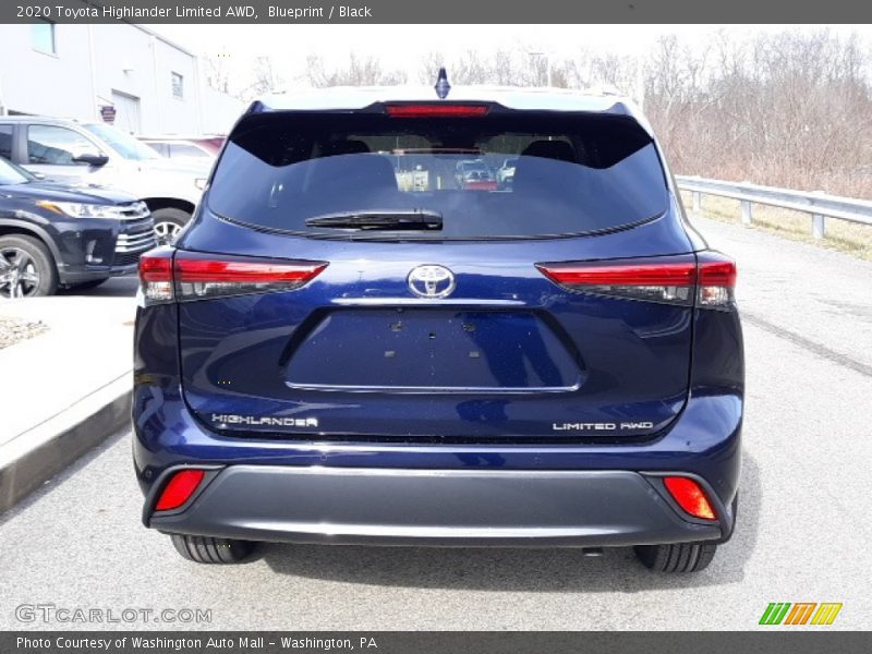 Blueprint / Black 2020 Toyota Highlander Limited AWD