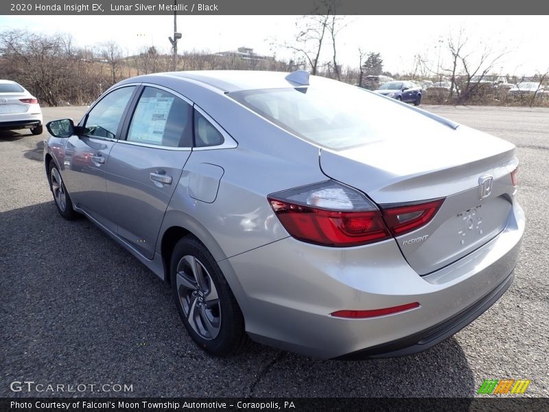 Lunar Silver Metallic / Black 2020 Honda Insight EX