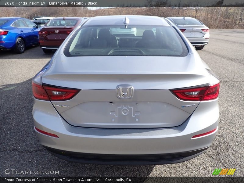 Lunar Silver Metallic / Black 2020 Honda Insight EX