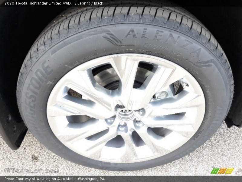 Blueprint / Black 2020 Toyota Highlander Limited AWD