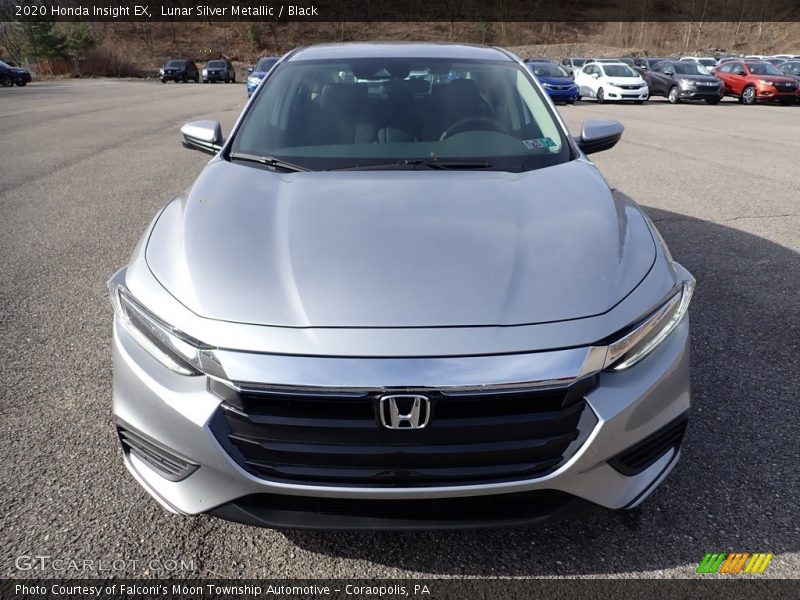 Lunar Silver Metallic / Black 2020 Honda Insight EX