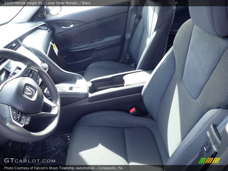 Lunar Silver Metallic / Black 2020 Honda Insight EX