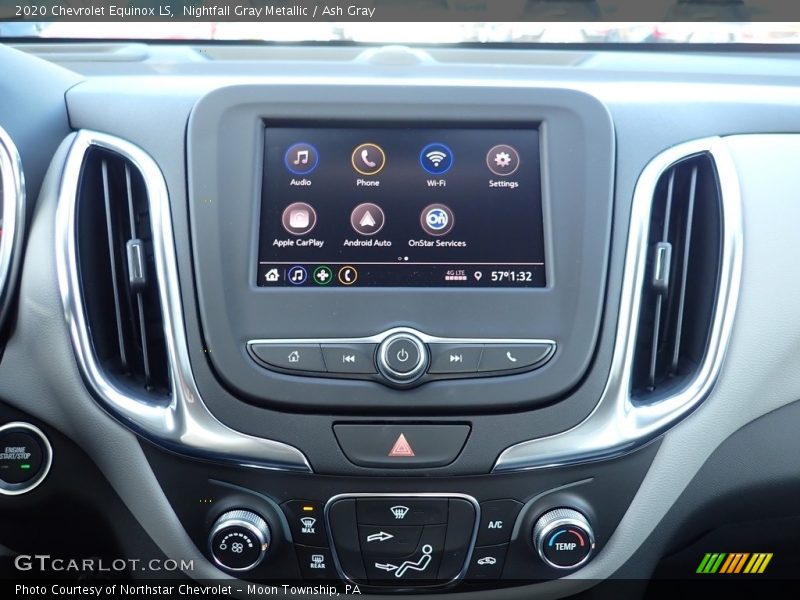 Nightfall Gray Metallic / Ash Gray 2020 Chevrolet Equinox LS