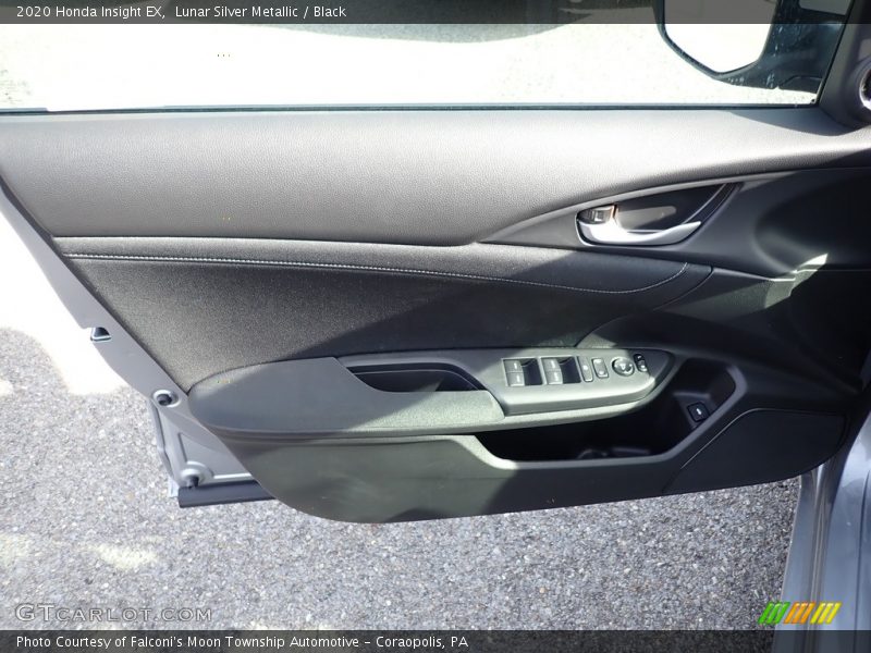 Lunar Silver Metallic / Black 2020 Honda Insight EX