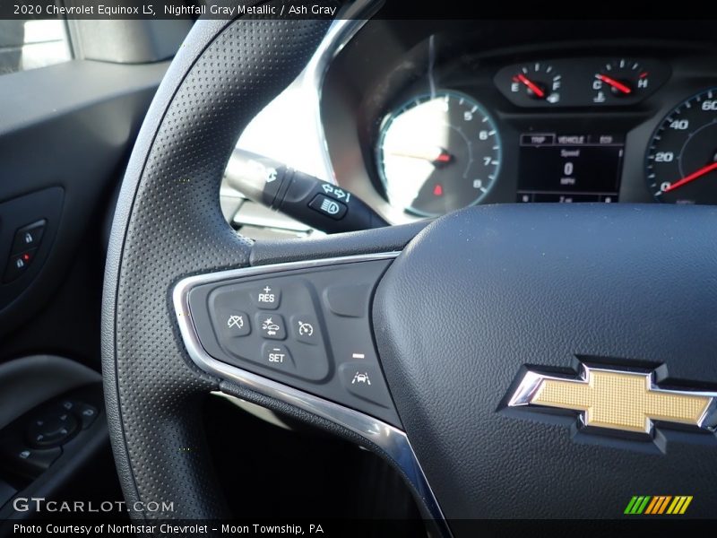 Nightfall Gray Metallic / Ash Gray 2020 Chevrolet Equinox LS