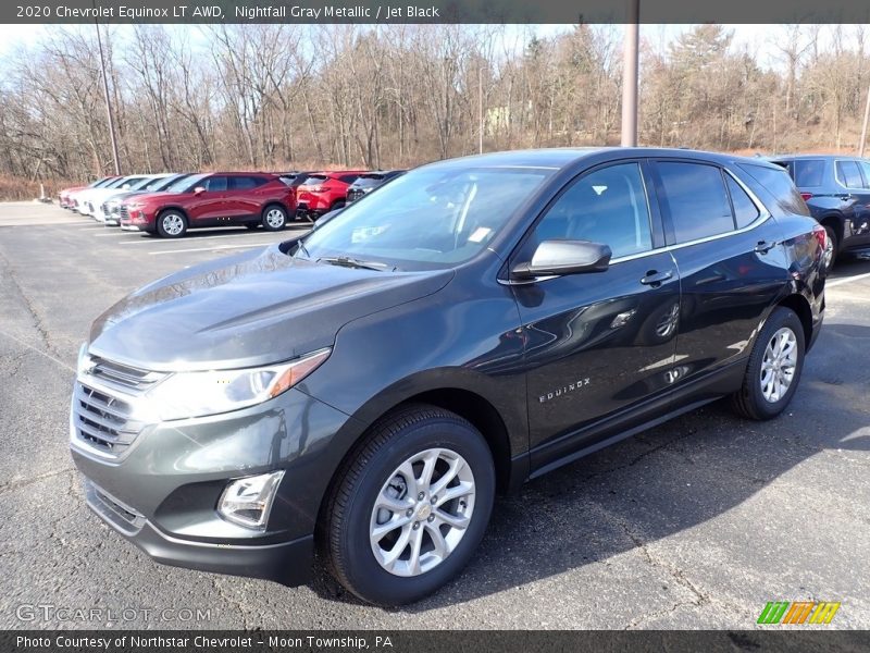 Nightfall Gray Metallic / Jet Black 2020 Chevrolet Equinox LT AWD
