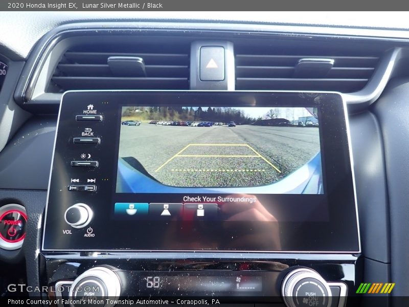 Lunar Silver Metallic / Black 2020 Honda Insight EX