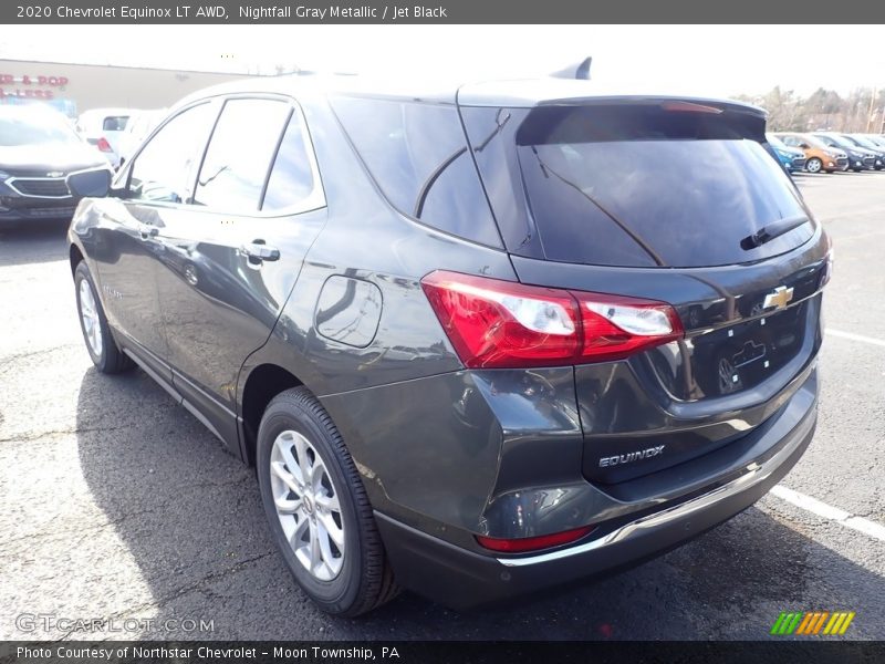 Nightfall Gray Metallic / Jet Black 2020 Chevrolet Equinox LT AWD