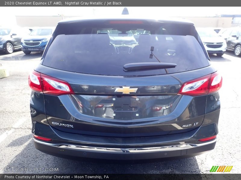 Nightfall Gray Metallic / Jet Black 2020 Chevrolet Equinox LT AWD