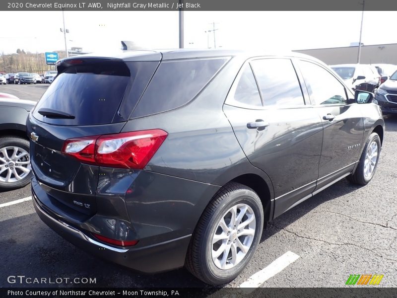 Nightfall Gray Metallic / Jet Black 2020 Chevrolet Equinox LT AWD