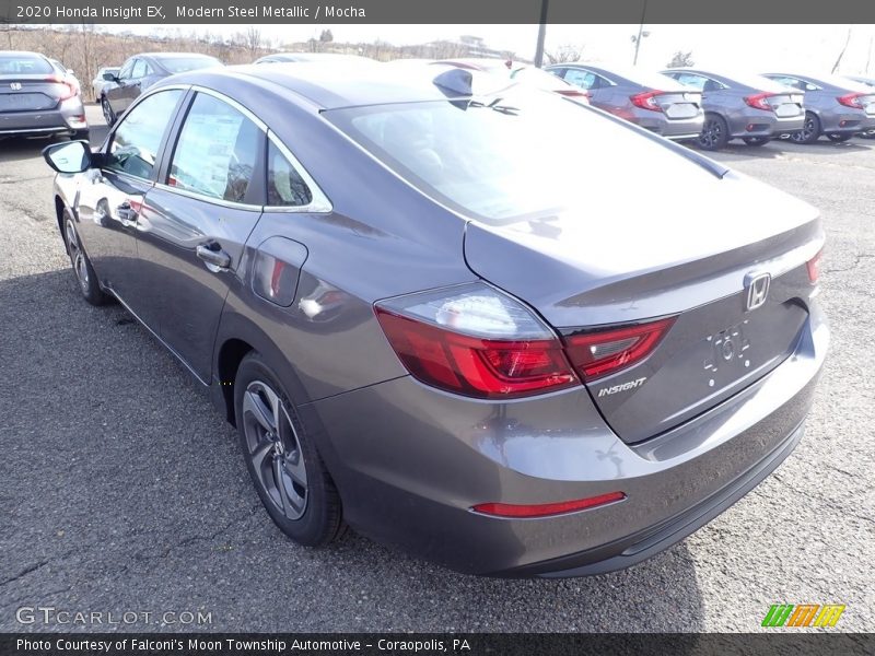 Modern Steel Metallic / Mocha 2020 Honda Insight EX