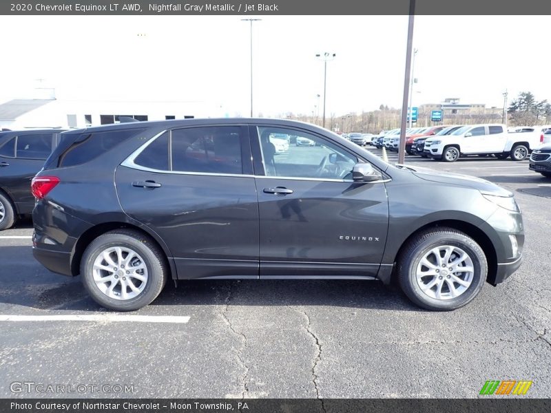 Nightfall Gray Metallic / Jet Black 2020 Chevrolet Equinox LT AWD