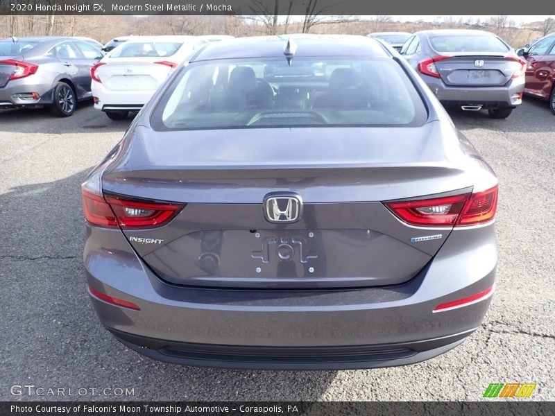 Modern Steel Metallic / Mocha 2020 Honda Insight EX