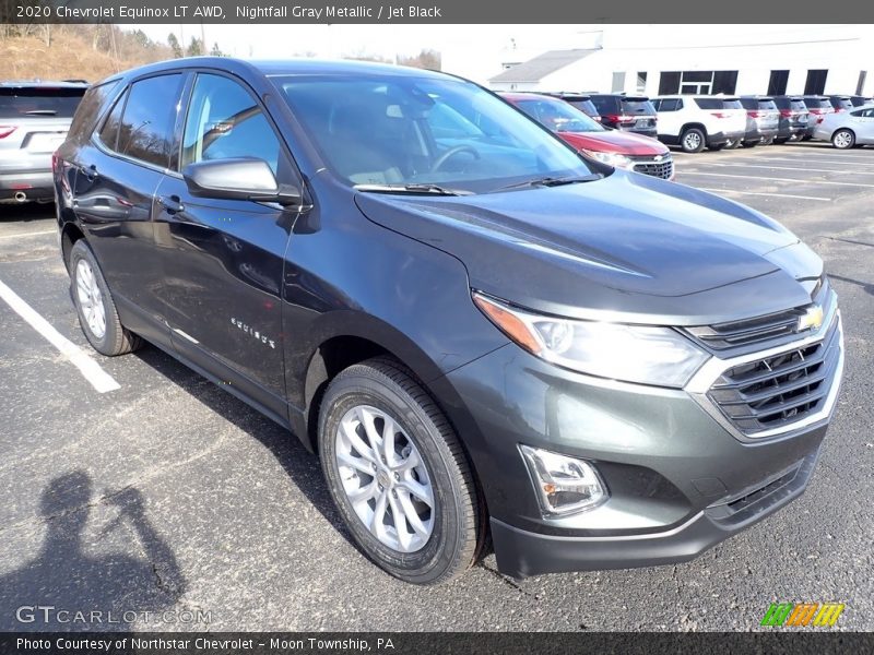 Nightfall Gray Metallic / Jet Black 2020 Chevrolet Equinox LT AWD