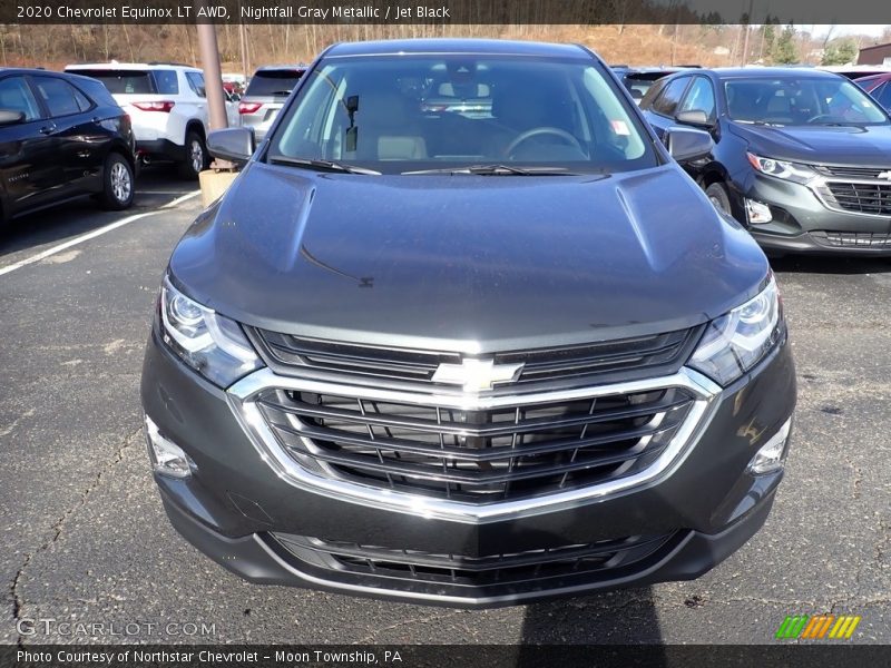 Nightfall Gray Metallic / Jet Black 2020 Chevrolet Equinox LT AWD