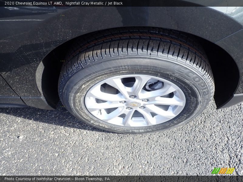 Nightfall Gray Metallic / Jet Black 2020 Chevrolet Equinox LT AWD