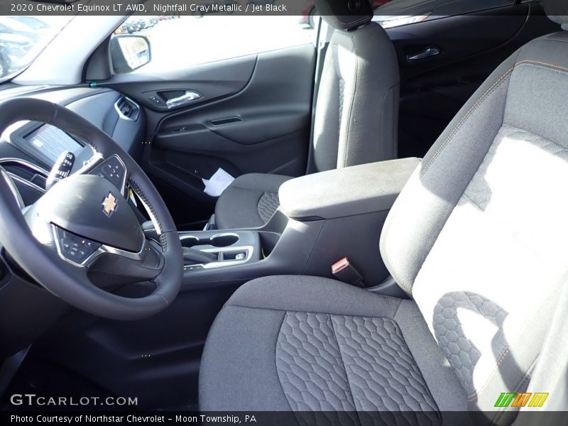 Nightfall Gray Metallic / Jet Black 2020 Chevrolet Equinox LT AWD