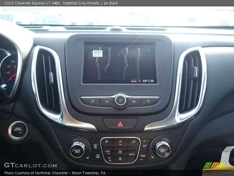 Nightfall Gray Metallic / Jet Black 2020 Chevrolet Equinox LT AWD