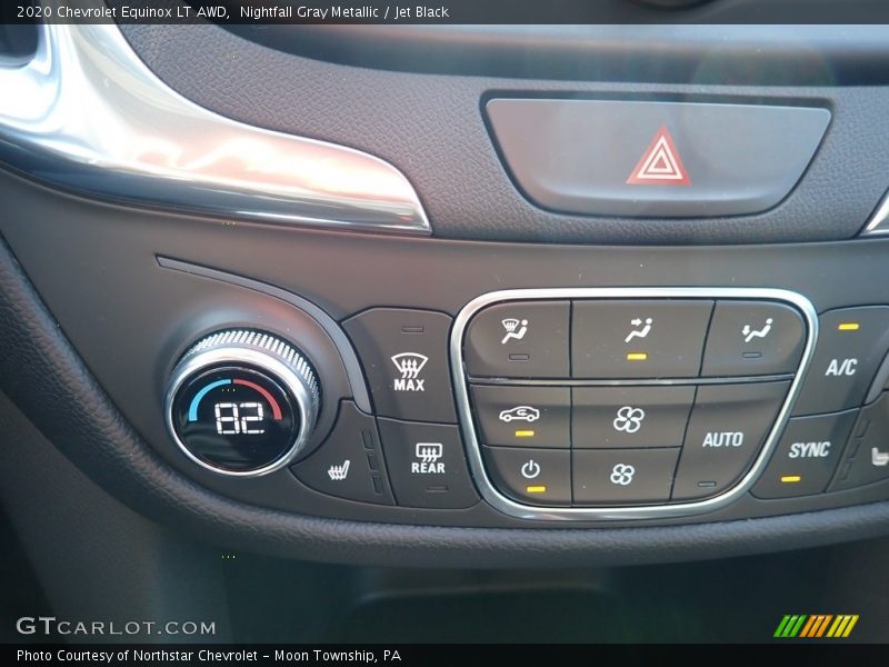 Nightfall Gray Metallic / Jet Black 2020 Chevrolet Equinox LT AWD