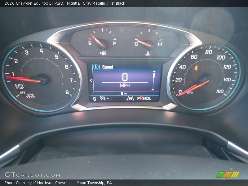 Nightfall Gray Metallic / Jet Black 2020 Chevrolet Equinox LT AWD