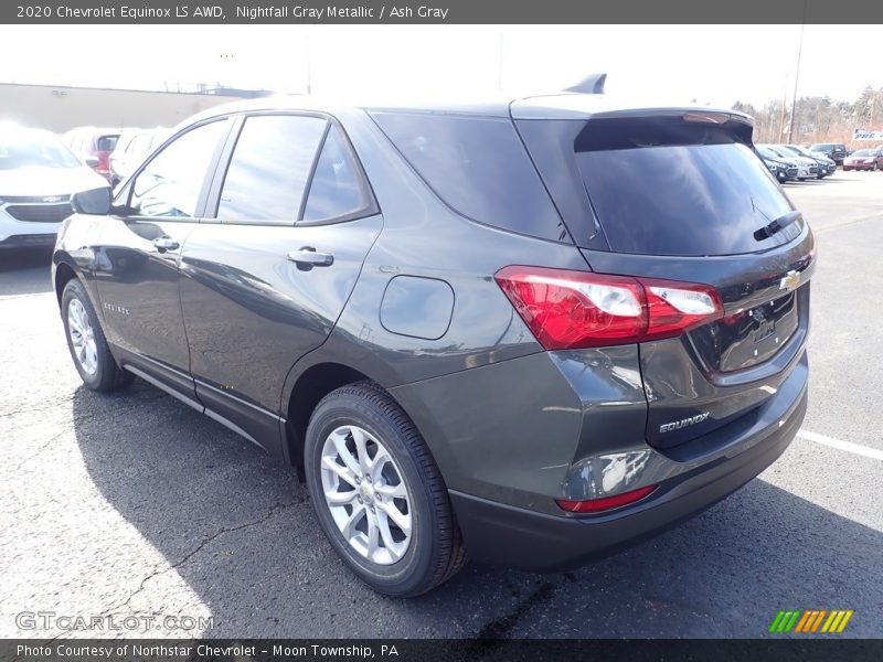 Nightfall Gray Metallic / Ash Gray 2020 Chevrolet Equinox LS AWD