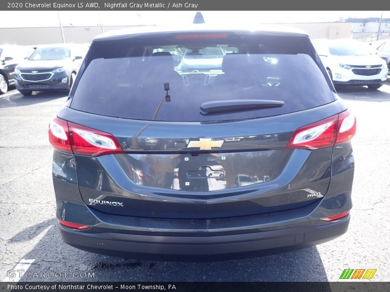 Nightfall Gray Metallic / Ash Gray 2020 Chevrolet Equinox LS AWD