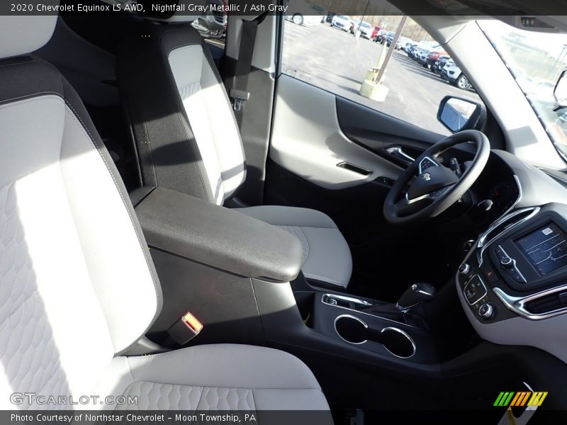 Nightfall Gray Metallic / Ash Gray 2020 Chevrolet Equinox LS AWD