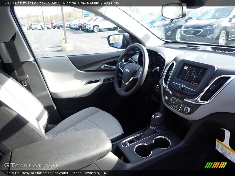 Nightfall Gray Metallic / Ash Gray 2020 Chevrolet Equinox LS AWD