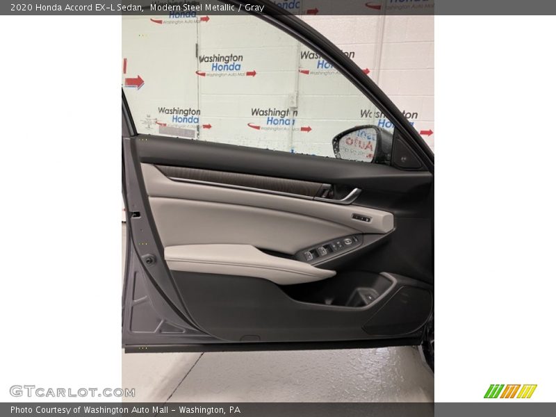 Modern Steel Metallic / Gray 2020 Honda Accord EX-L Sedan