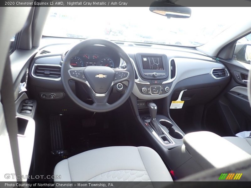 Nightfall Gray Metallic / Ash Gray 2020 Chevrolet Equinox LS AWD