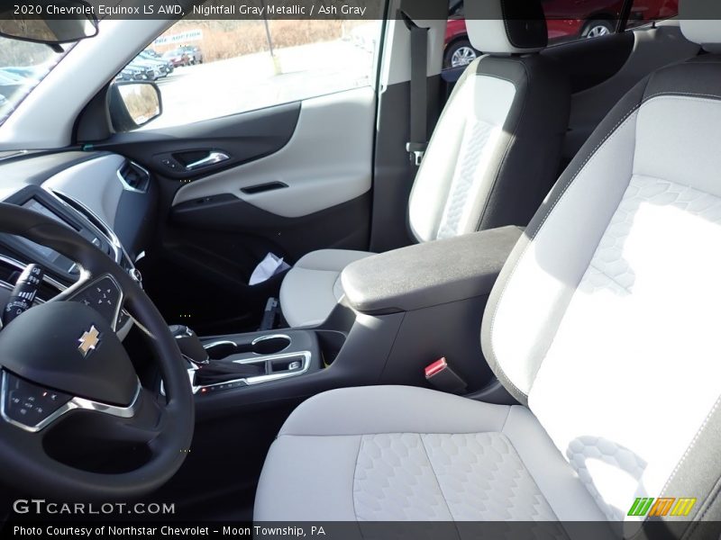 Nightfall Gray Metallic / Ash Gray 2020 Chevrolet Equinox LS AWD
