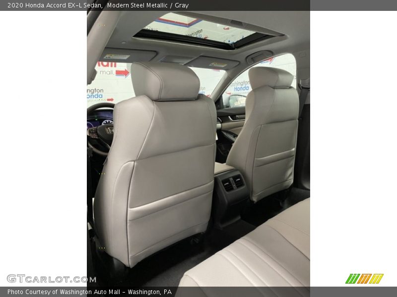 Modern Steel Metallic / Gray 2020 Honda Accord EX-L Sedan