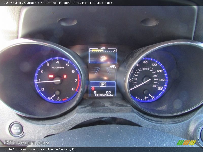 Magnetite Gray Metallic / Slate Black 2019 Subaru Outback 3.6R Limited