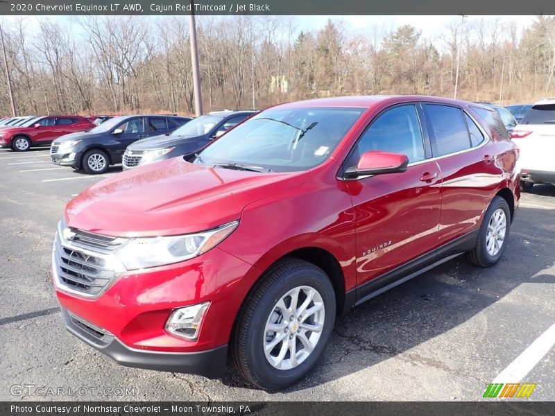Cajun Red Tintcoat / Jet Black 2020 Chevrolet Equinox LT AWD