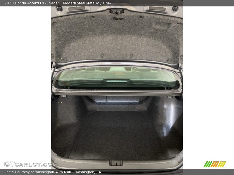 Modern Steel Metallic / Gray 2020 Honda Accord EX-L Sedan