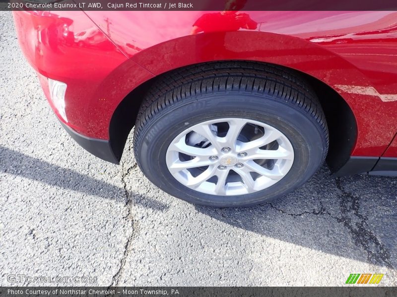Cajun Red Tintcoat / Jet Black 2020 Chevrolet Equinox LT AWD